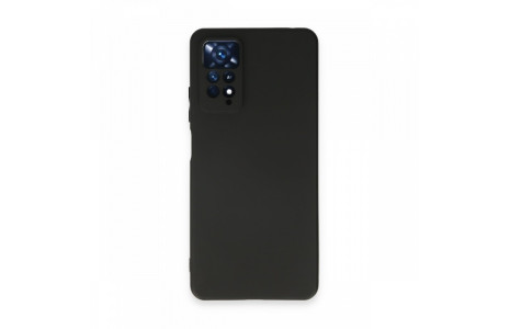 Newface Xiaomi Redmi Note 11S Kılıf First Silikon - Siyah