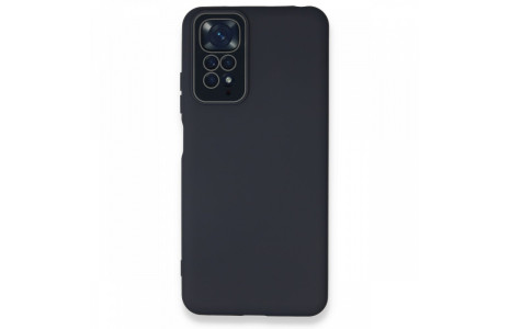 Newface Xiaomi Redmi Note 11S Kılıf Lansman Glass Kapak - Lacivert