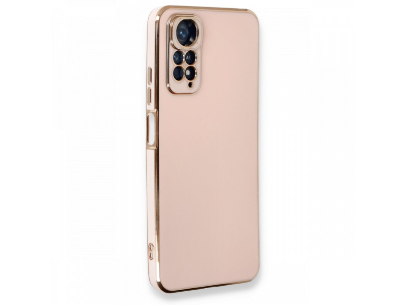 Newface Xiaomi Redmi Note 11S Kılıf Volet Silikon - Pembe