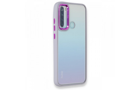 Newface Xiaomi Redmi Note 8 Kılıf Dora Kapak - Lila