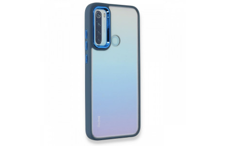 Newface Xiaomi Redmi Note 8 Kılıf Dora Kapak - Mavi