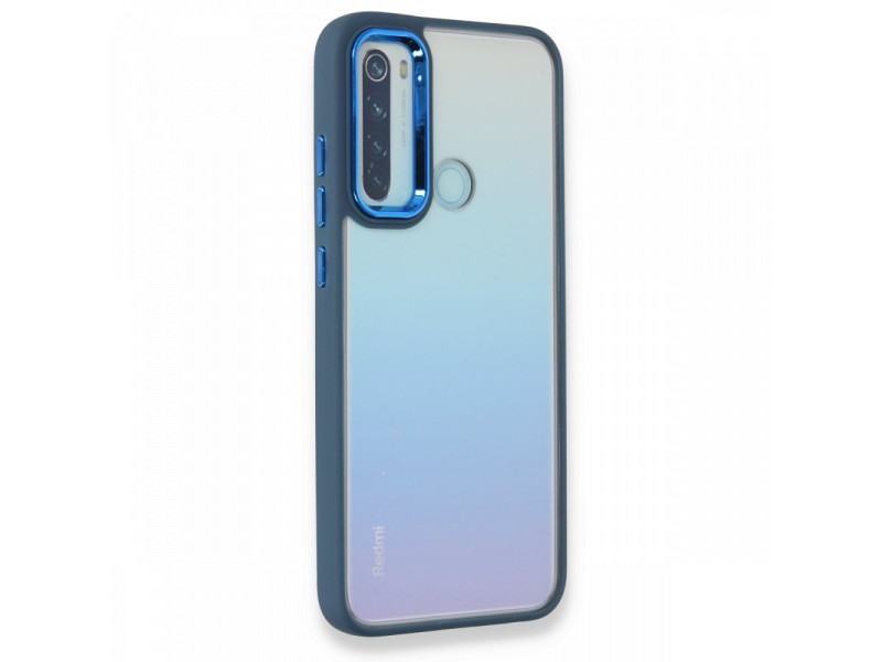 Newface Xiaomi Redmi Note 8 Kılıf Dora Kapak - Mavi
