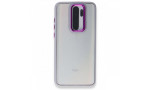 Newface Xiaomi Redmi Note 8 Pro Kılıf Dora Kapak - Lila