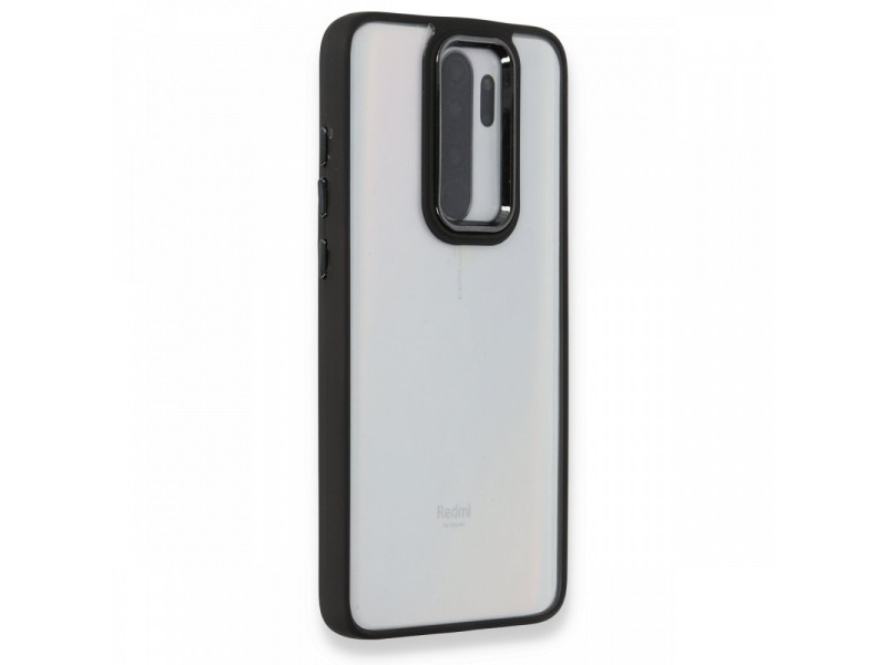 Newface Xiaomi Redmi Note 8 Pro Kılıf Dora Kapak - Siyah