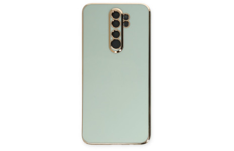 Newface Xiaomi Redmi Note 8 Pro Kılıf Volet Silikon - Açık Yeşil