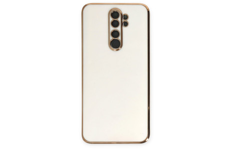 Newface Xiaomi Redmi Note 8 Pro Kılıf Volet Silikon - Beyaz