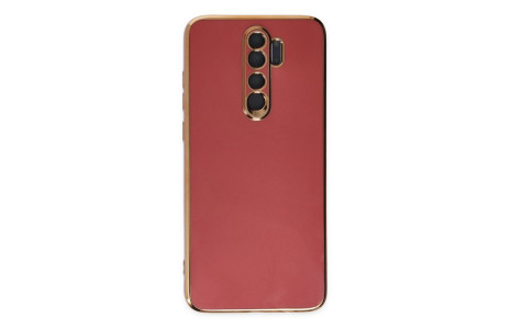 Newface Xiaomi Redmi Note 8 Pro Kılıf Volet Silikon - Kırmızı