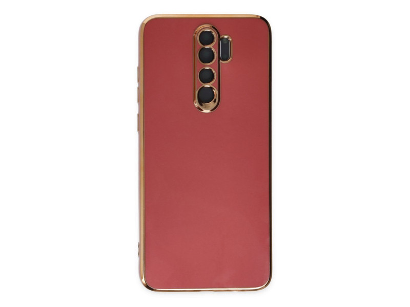 Newface Xiaomi Redmi Note 8 Pro Kılıf Volet Silikon - Kırmızı