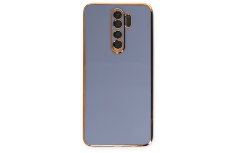 Newface Xiaomi Redmi Note 8 Pro Kılıf Volet Silikon - Mavi