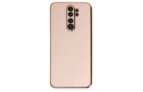 Newface Xiaomi Redmi Note 8 Pro Kılıf Volet Silikon - Pembe