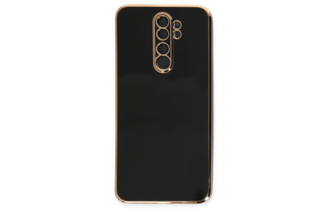 Newface Xiaomi Redmi Note 8 Pro Kılıf Volet Silikon - Siyah