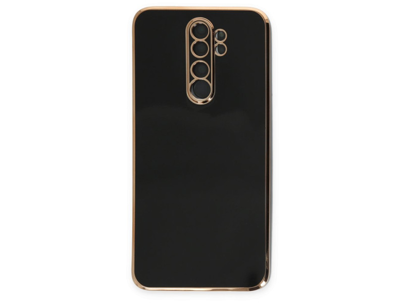 Newface Xiaomi Redmi Note 8 Pro Kılıf Volet Silikon - Siyah
