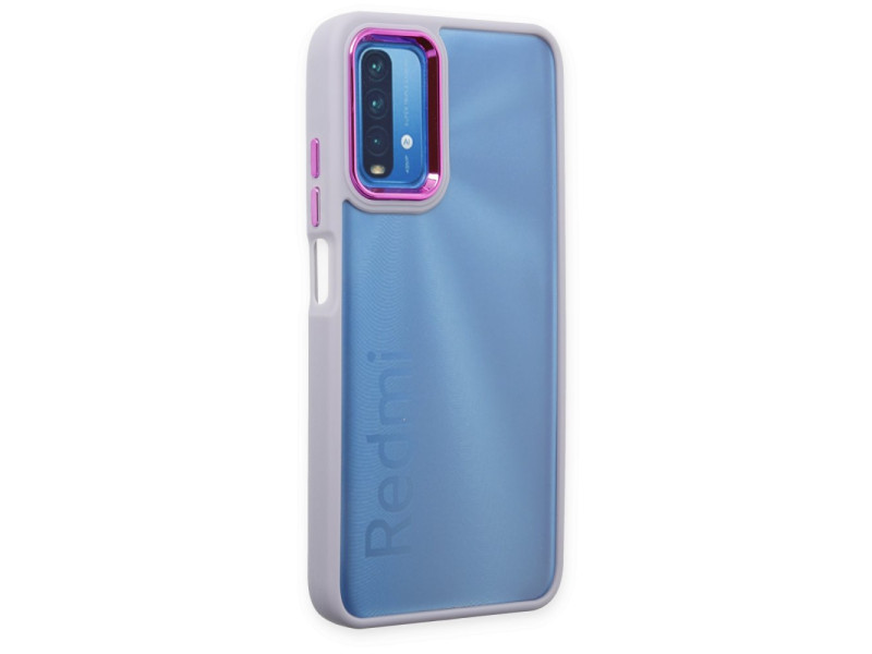 Newface Xiaomi Redmi Note 9 4G Kılıf Dora Kapak - Lila