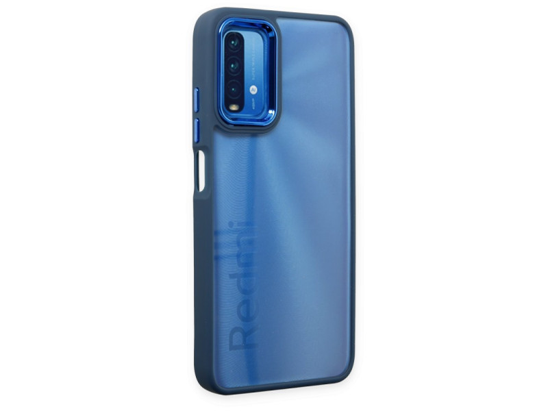 Newface Xiaomi Redmi Note 9 4G Kılıf Dora Kapak - Mavi