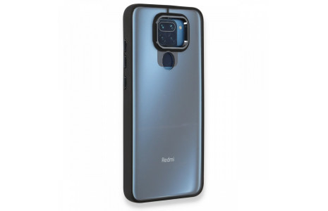 Newface Xiaomi Redmi Note 9 Kılıf Dora Kapak - Siyah