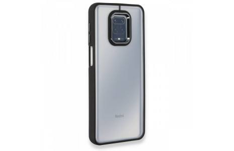 Newface Xiaomi Redmi Note 9 Pro Kılıf Dora Kapak - Siyah