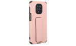 Newface Xiaomi Redmi Note 9 Pro Kılıf Mega Standlı Silikon - Pudra