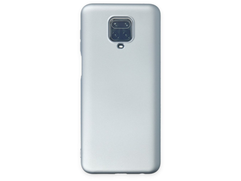 Newface Xiaomi Redmi Note 9 Pro Kılıf Nano içi Kadife Silikon - Sky Blue