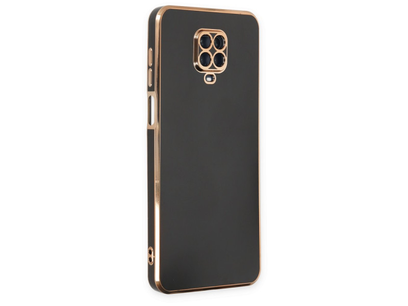 Newface Xiaomi Redmi Note 9 Pro Kılıf Volet Silikon - Siyah