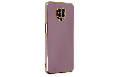 Newface Xiaomi Redmi Note 9S Kılıf Volet Silikon - Mor